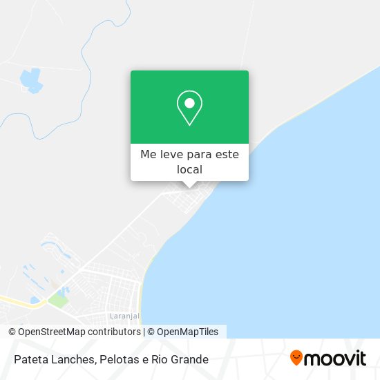 Pateta Lanches mapa