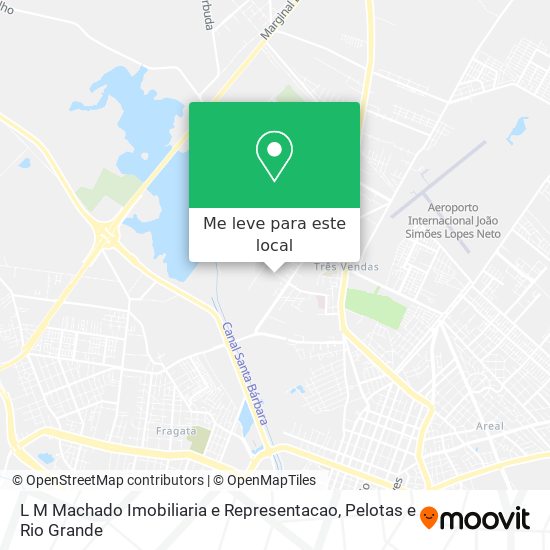 L M Machado Imobiliaria e Representacao mapa