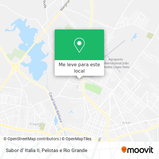 Sabor d' Italia II mapa