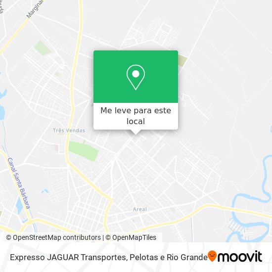 Expresso JAGUAR Transportes mapa