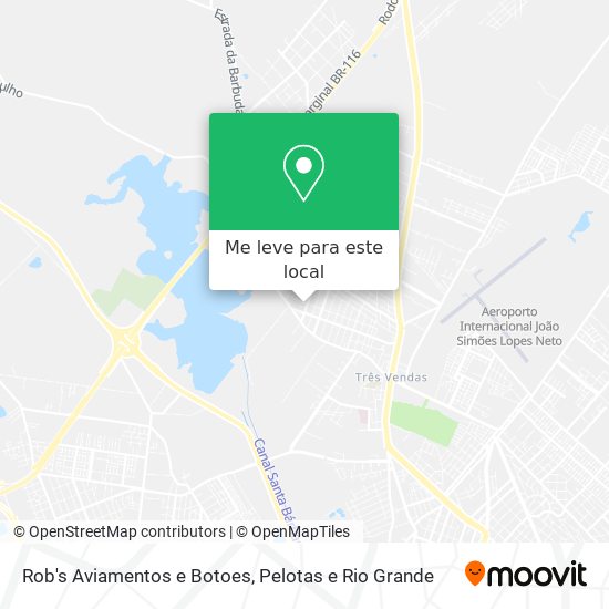 Rob's Aviamentos e Botoes mapa