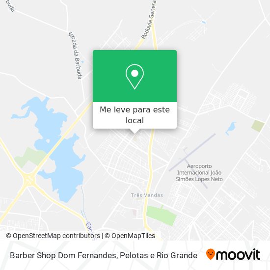 Barber Shop Dom Fernandes mapa