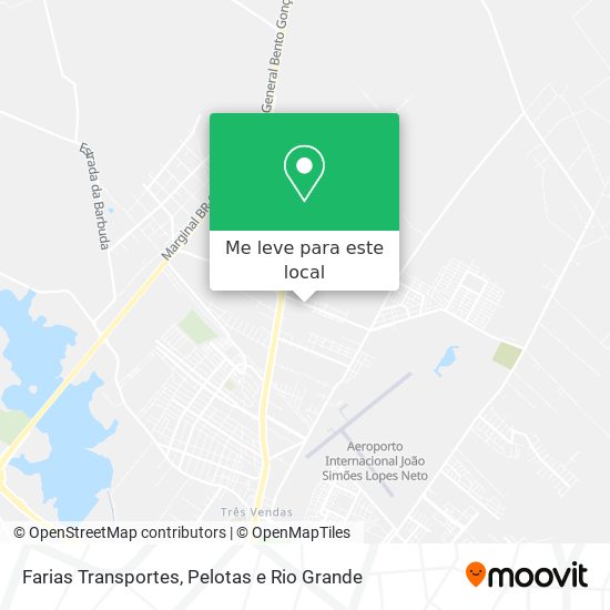 Farias Transportes mapa