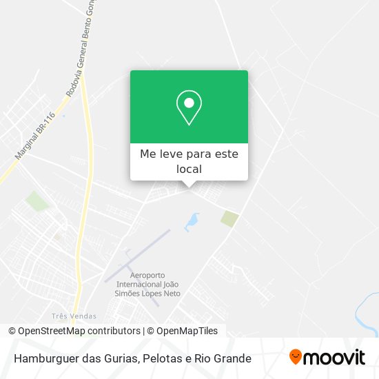 Hamburguer das Gurias mapa