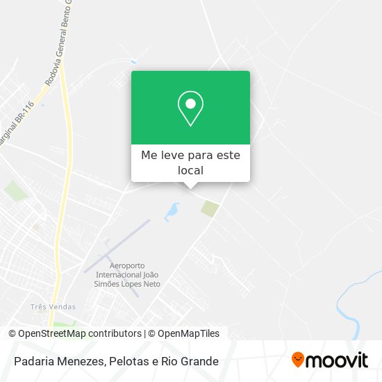Padaria Menezes mapa
