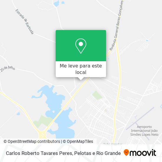 Carlos Roberto Tavares Peres mapa