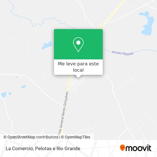 La Comercio mapa