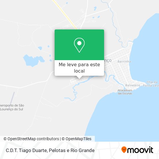 C.D.T. Tiago Duarte mapa