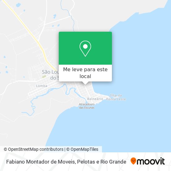 Fabiano Montador de Moveis mapa