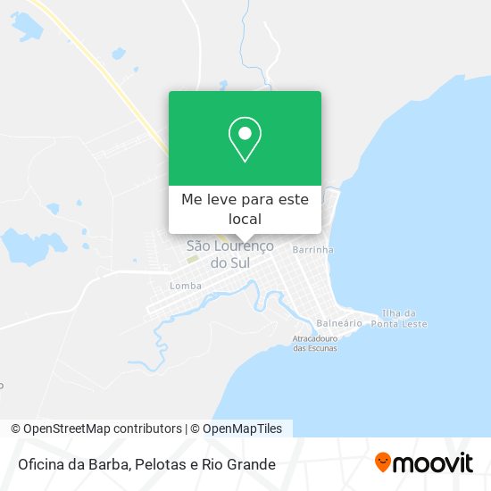 Oficina da Barba mapa