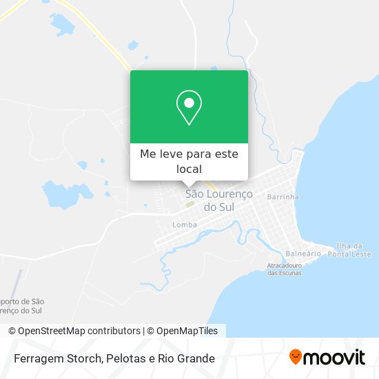 Ferragem Storch mapa