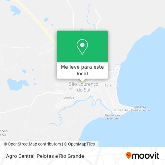 Agro Central mapa