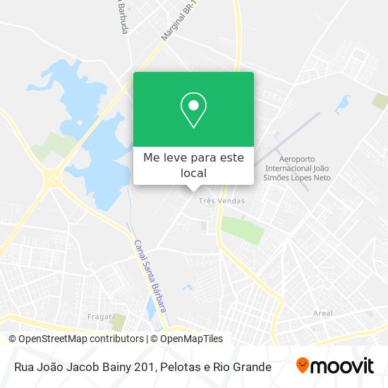 Rua João Jacob Bainy 201 mapa