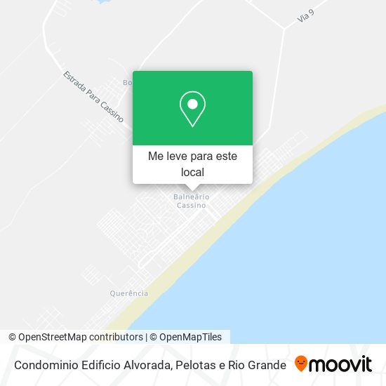 Condominio Edificio Alvorada mapa