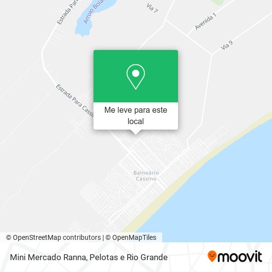 Mini Mercado Ranna mapa