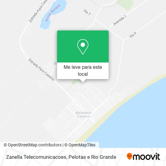 Zanella Telecomunicacoes mapa