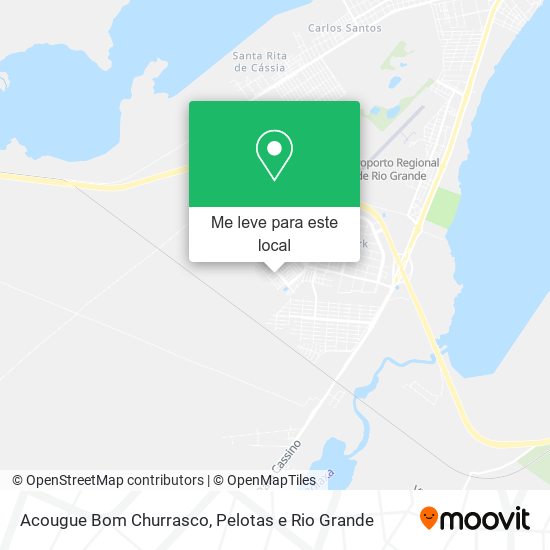 Acougue Bom Churrasco mapa