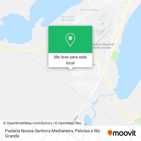 Padaria Nossa Senhora Medianeira mapa