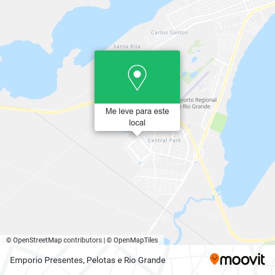 Emporio Presentes mapa