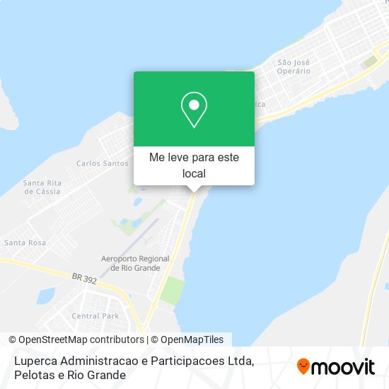 Luperca Administracao e Participacoes Ltda mapa
