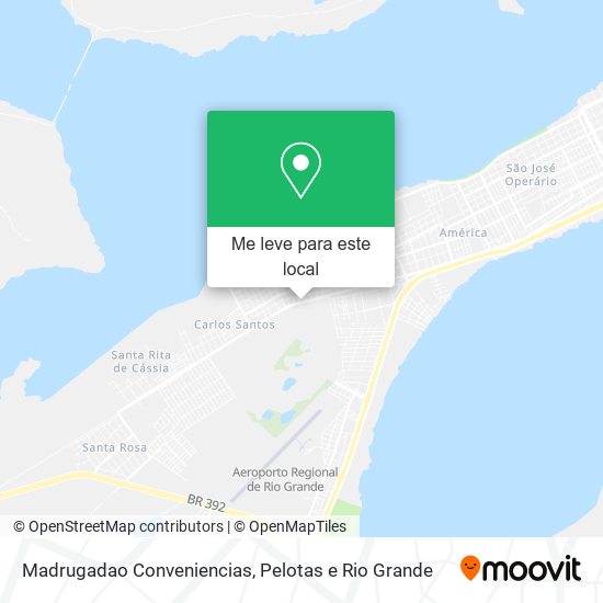 Madrugadao Conveniencias mapa