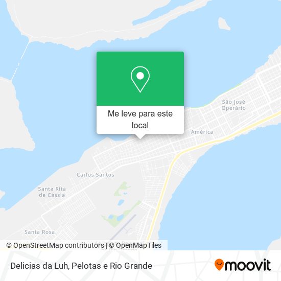 Delicias da Luh mapa