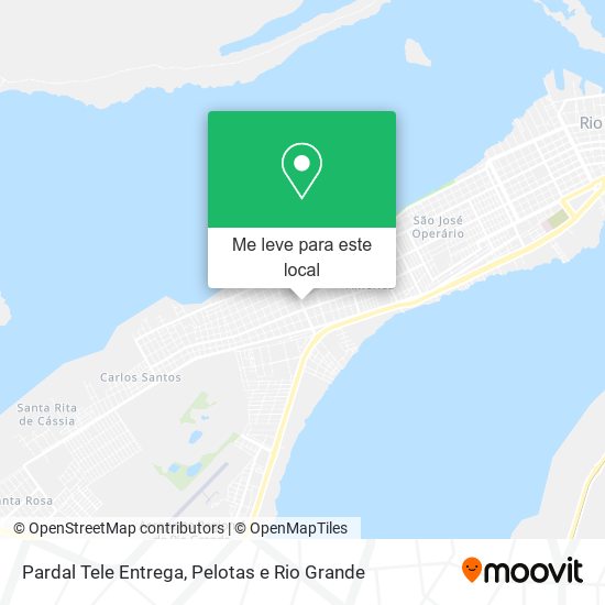 Pardal Tele Entrega mapa