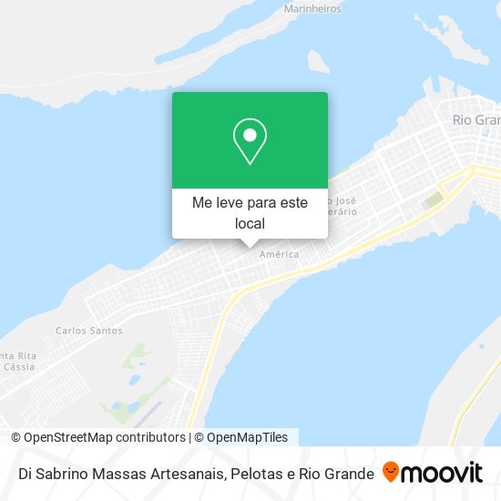 Di Sabrino Massas Artesanais mapa
