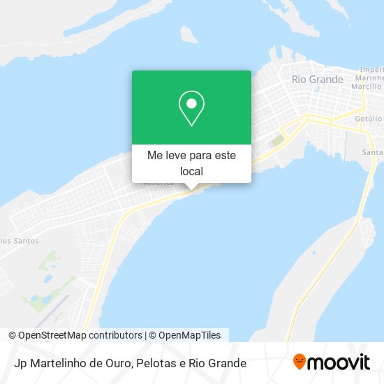 Jp Martelinho de Ouro mapa
