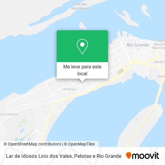 Lar de Idosos Lirio dos Vales mapa