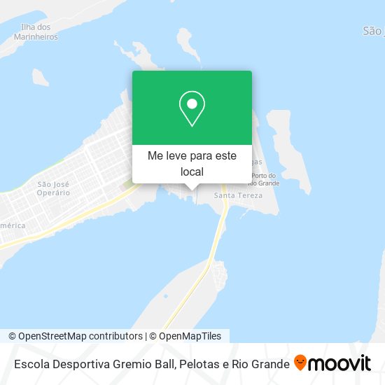 Escola Desportiva Gremio Ball mapa