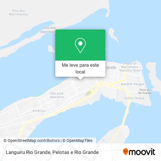 Languiru Rio Grande mapa