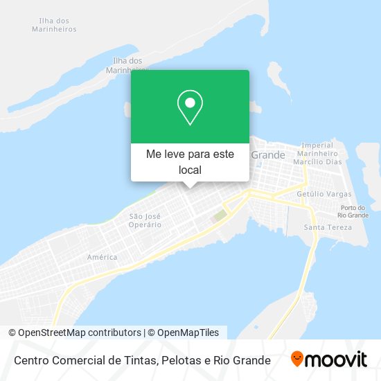 Centro Comercial de Tintas mapa