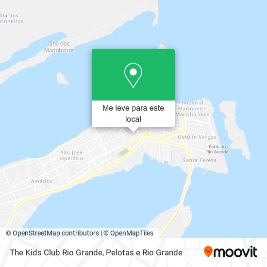 The Kids Club Rio Grande mapa