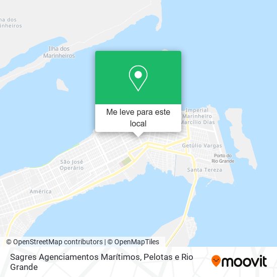Sagres Agenciamentos Marítimos mapa