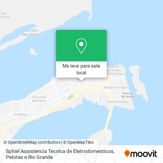 Sphiel Assistencia Tecnica de Eletrodomesticos mapa