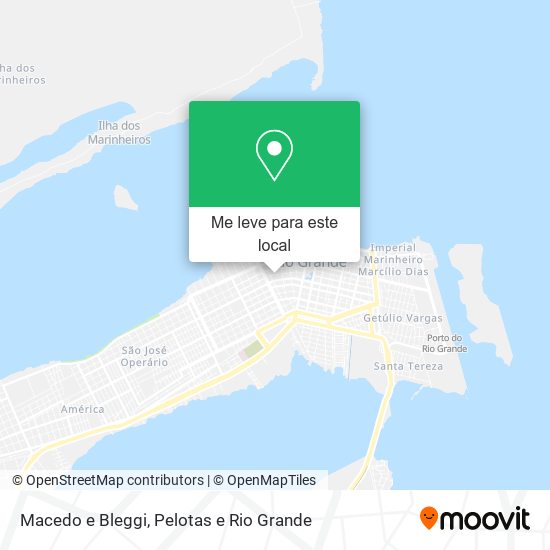 Macedo e Bleggi mapa