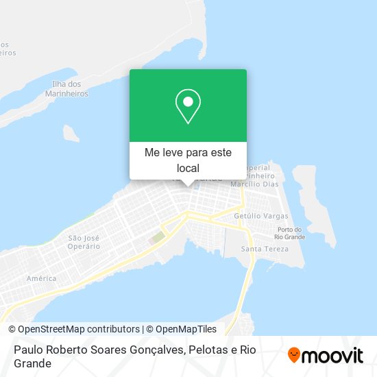 Paulo Roberto Soares Gonçalves mapa