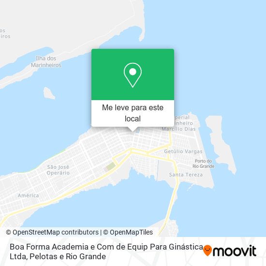 Boa Forma Academia e Com de Equip Para Ginástica Ltda mapa