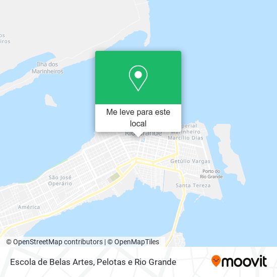 Escola de Belas Artes mapa