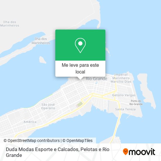 Duda Modas Esporte e Calcados mapa