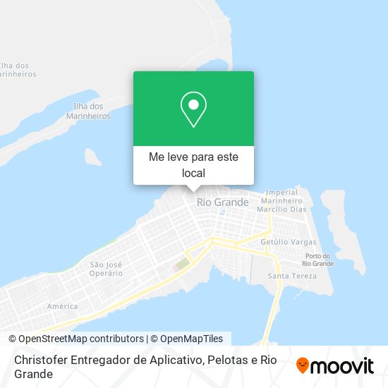 Christofer Entregador de Aplicativo mapa