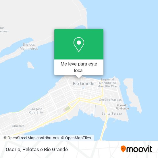 Osório mapa