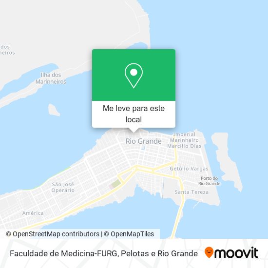 Faculdade de Medicina-FURG mapa