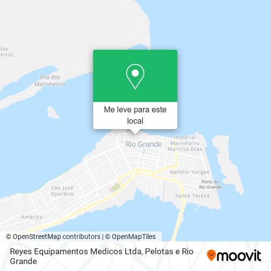 Reyes Equipamentos Medicos Ltda mapa