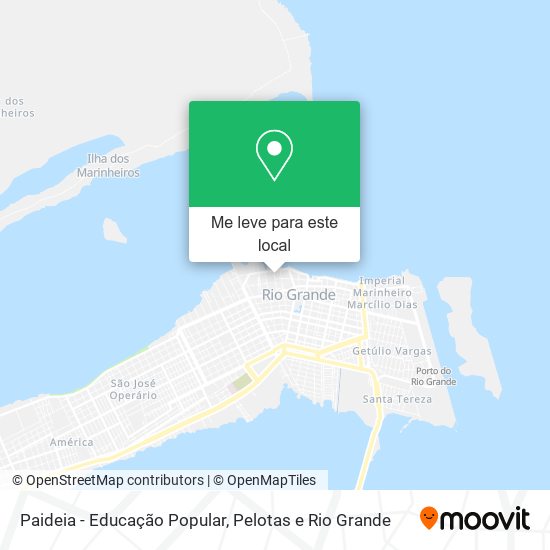 Paideia - Educação Popular mapa