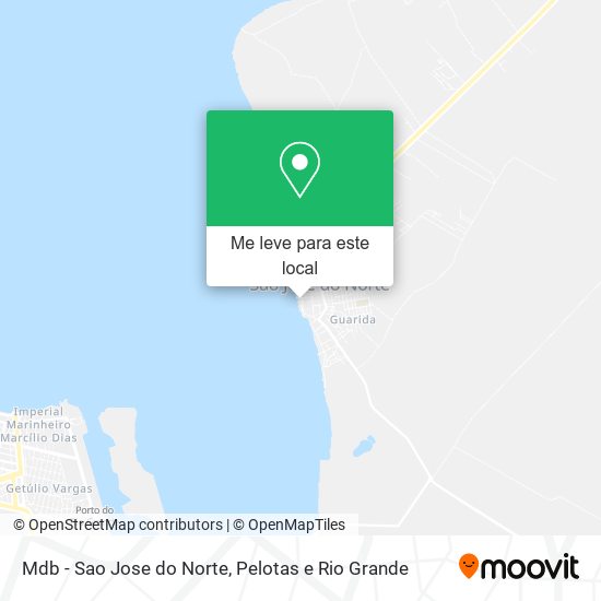 Mdb - Sao Jose do Norte mapa