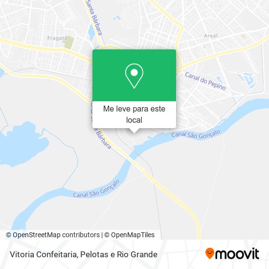 Vitoria Confeitaria mapa