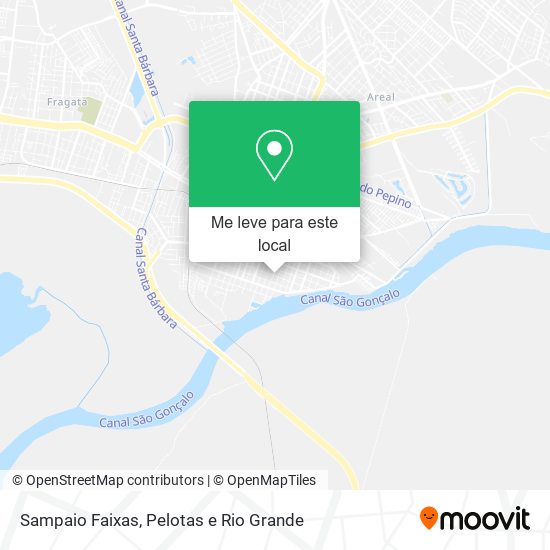 Sampaio Faixas mapa