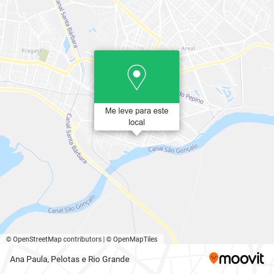 Ana Paula mapa